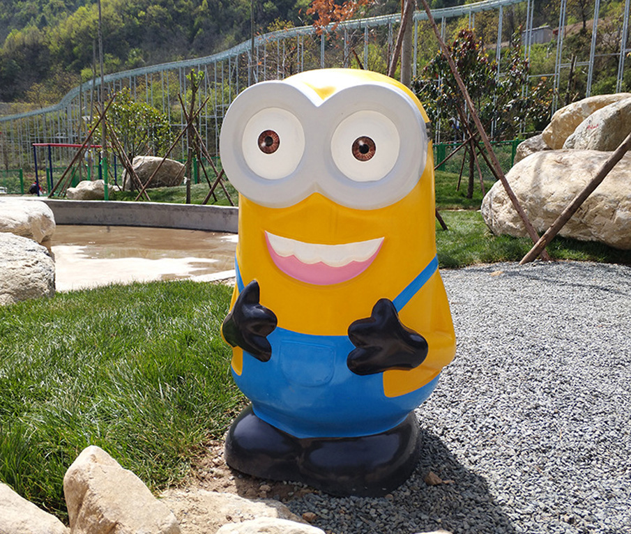 卡通戶外垃圾桶