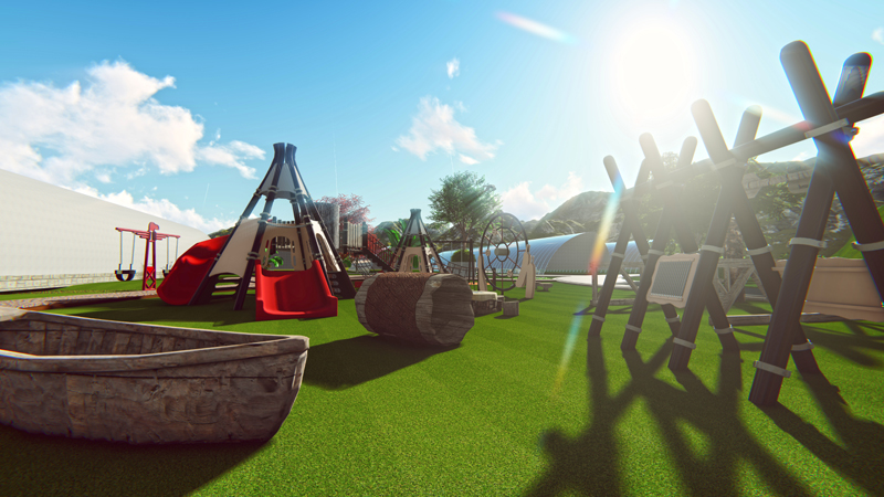 大型游樂場設(shè)施設(shè)備