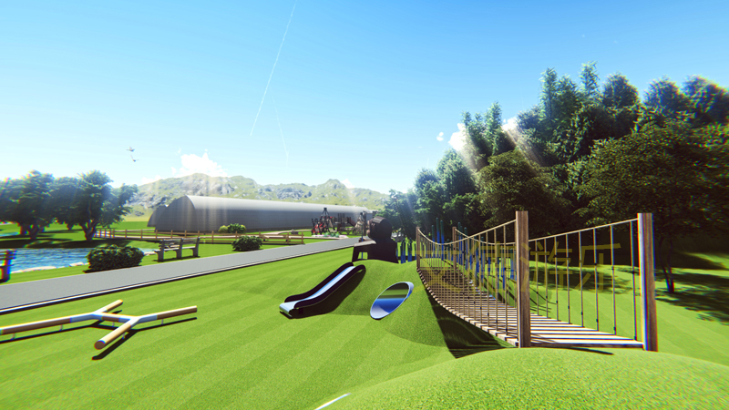 大型游樂場設(shè)施設(shè)備