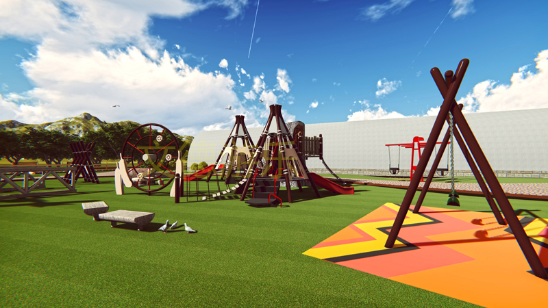 大型游樂場設(shè)施設(shè)備