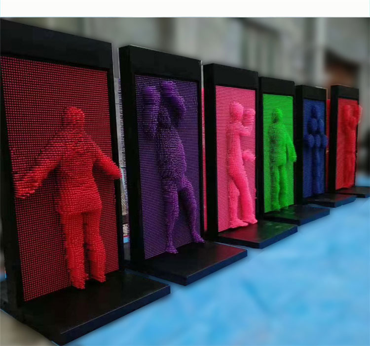 網(wǎng)紅三維人形針雕