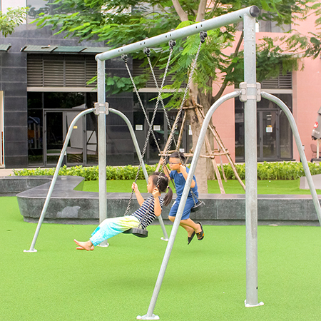 小區(qū)公園游樂設備-秋千