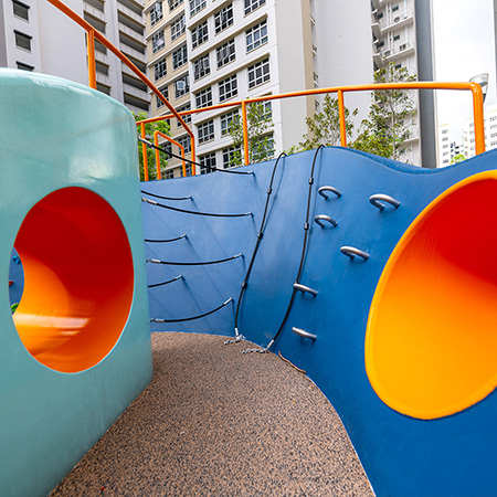 社區(qū)微地形土丘設(shè)施細(xì)節(jié)圖二