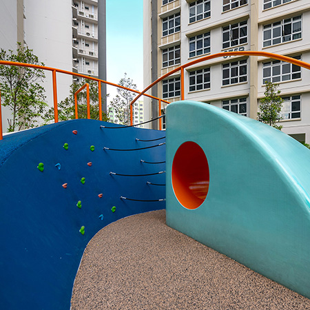 社區(qū)微地形土丘設(shè)施細(xì)節(jié)圖