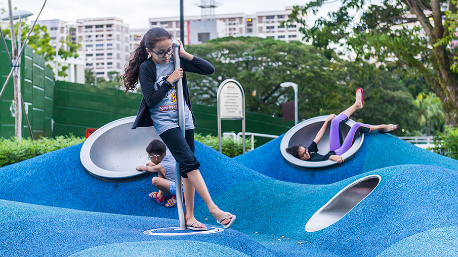 居住區(qū)兒童樂園設(shè)計(jì)現(xiàn)場(chǎng)圖