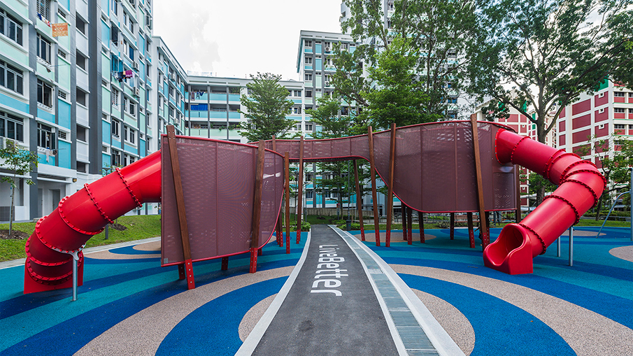 社區(qū)公園游樂區(qū)設(shè)計(jì)方案效果