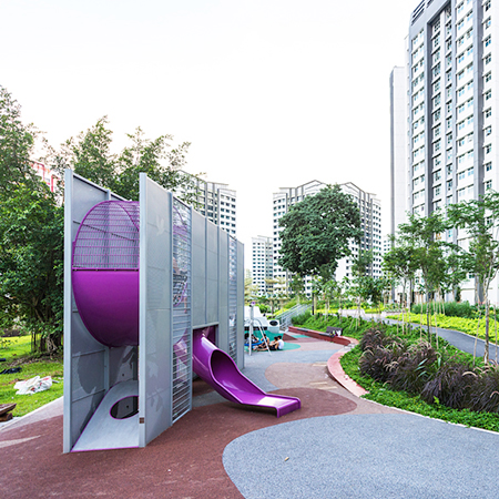 小區(qū)新型游樂設(shè)備-坦克滑梯