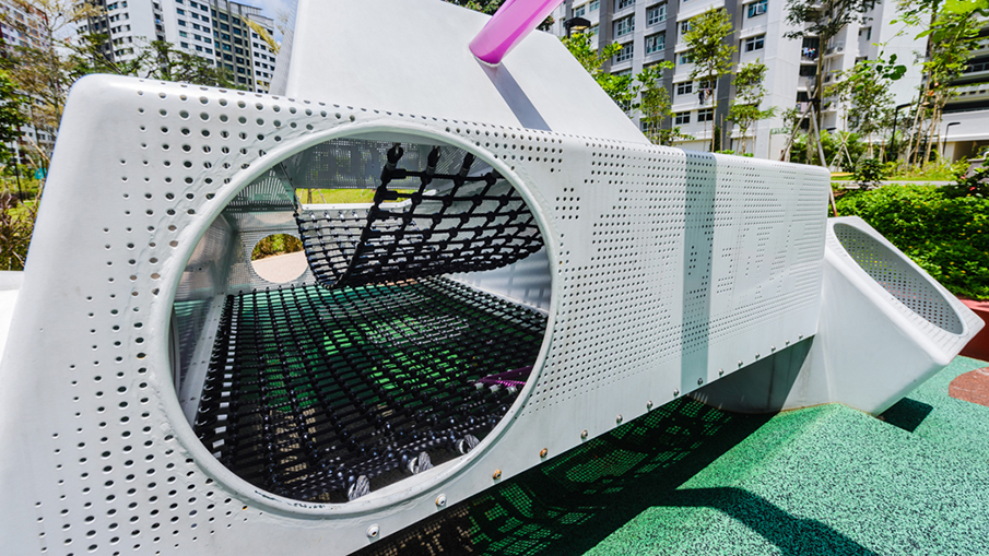 小區(qū)新型游樂設(shè)備細(xì)節(jié)圖