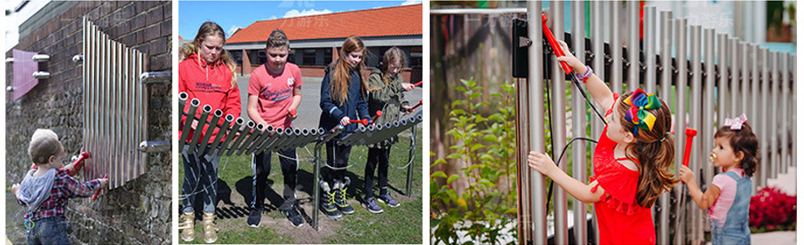 兒童室外教導管琴打擊樂器應(yīng)用場景