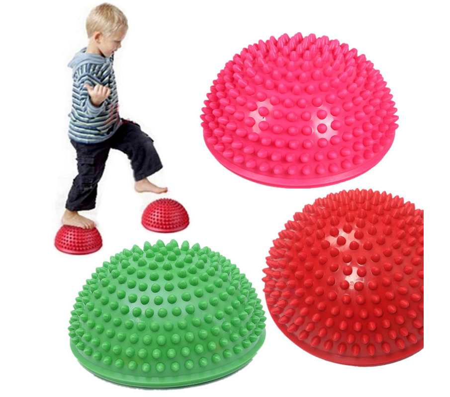 感統(tǒng)觸覺球?qū)嵟膱D