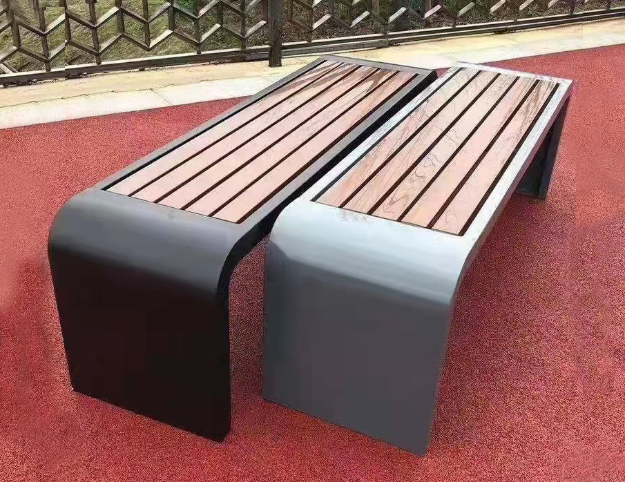 風(fēng)景區(qū)戶外長凳實例圖