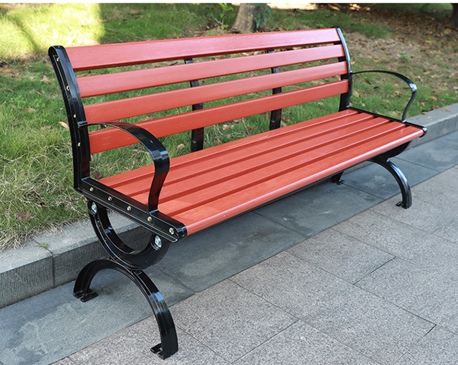 公園休閑區(qū)座椅實拍效果圖二