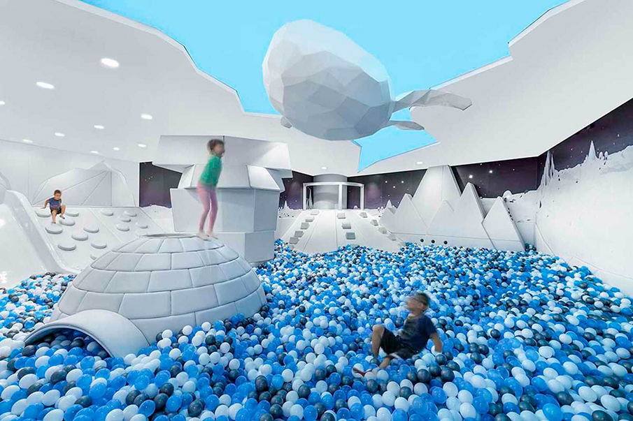 商場(chǎng)室內(nèi)兒童項(xiàng)目