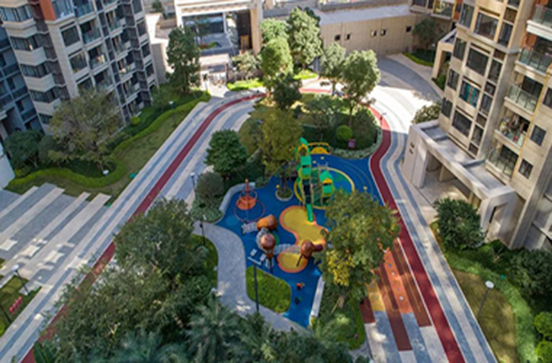 社區(qū)戶外健身復合型空間案例