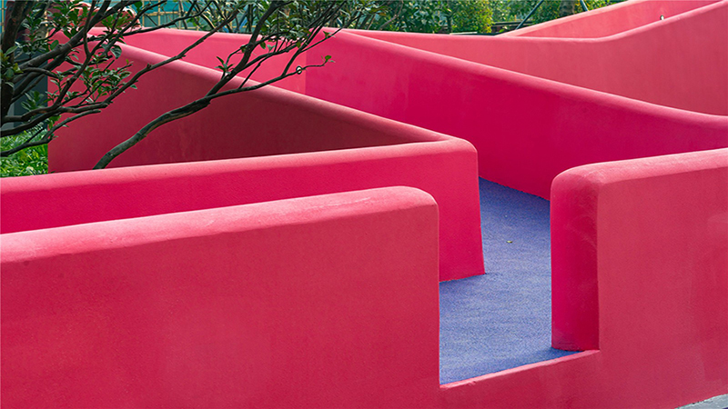 社區(qū)兒童游樂場步道護欄