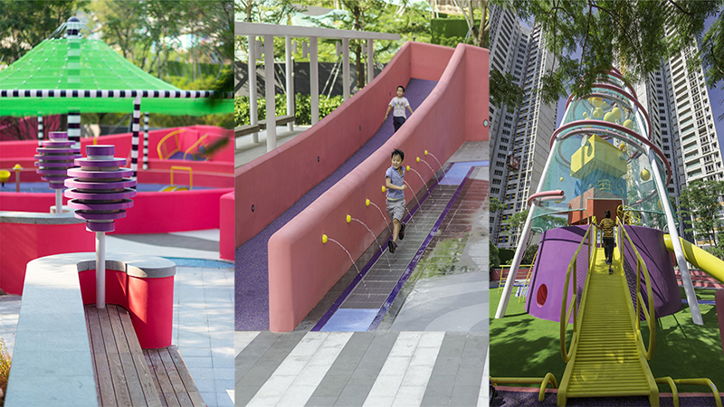 社區(qū)兒童游樂場細節(jié)圖