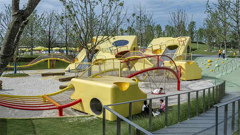 城市生態(tài)未來公園奶酪游樂場