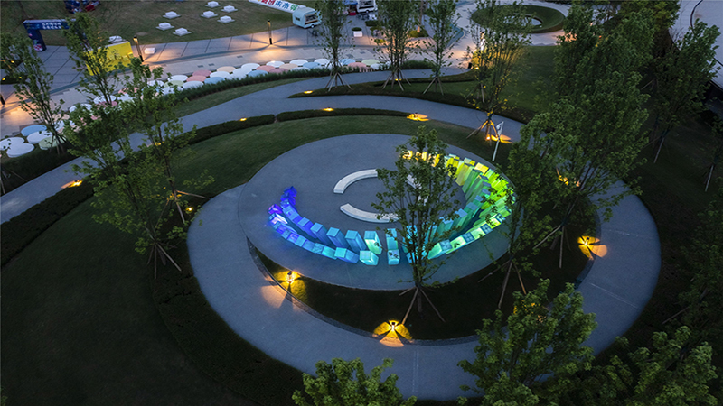 城市生態(tài)未來公園步道