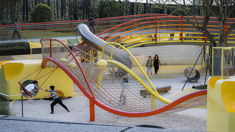 城市生態(tài)未來公園攀爬網(wǎng)