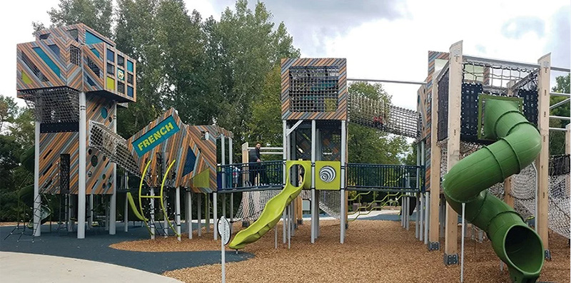 親子樂園戶外攀爬設(shè)施設(shè)計規(guī)劃圖