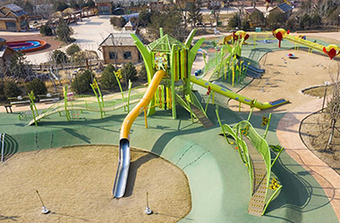 春意十足的主題兒童樂(lè)園項(xiàng)目