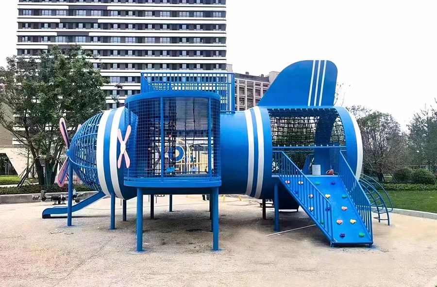 小區(qū)兒童公園游樂(lè)設(shè)備設(shè)計(jì)整體圖