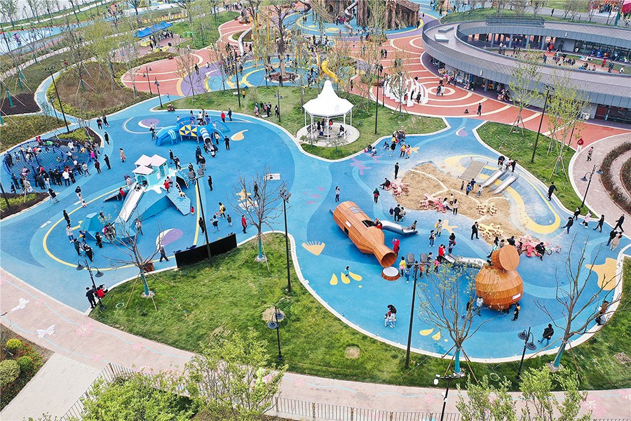 兒童樂園游樂設施滑梯