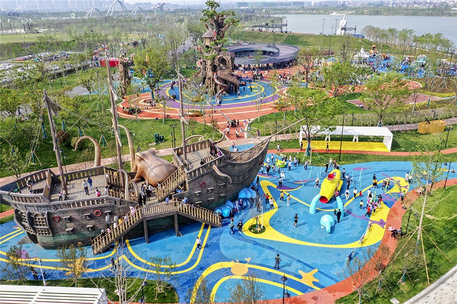 兒童樂園游樂設施虎鯨