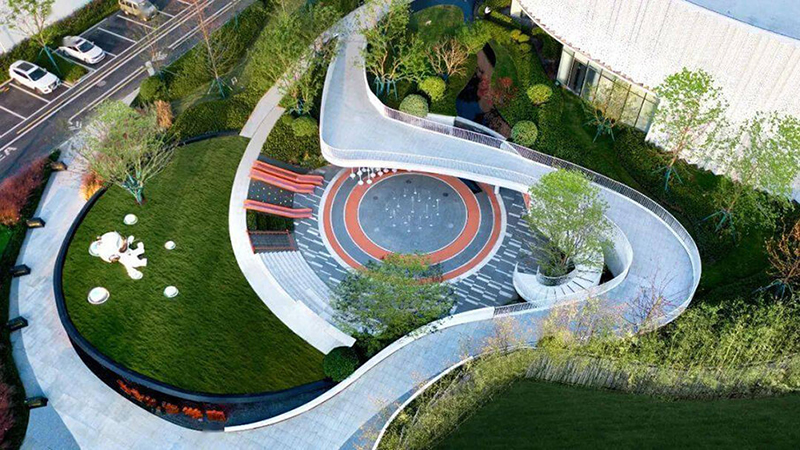 商場復(fù)合型下沉兒童樂園全景圖