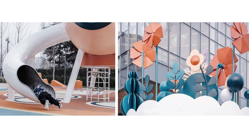 飛機模型商場兒童游樂設(shè)備細(xì)節(jié)圖