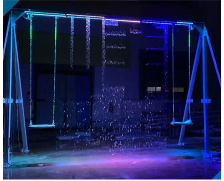 數(shù)字水幕秋千