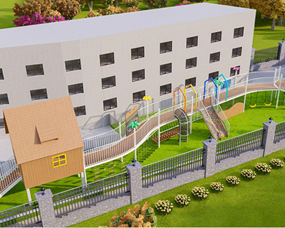 兒童非標(biāo)游樂設(shè)施廊橋