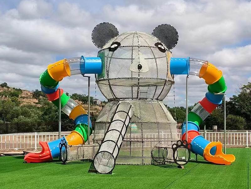 小區(qū)不銹鋼滑梯