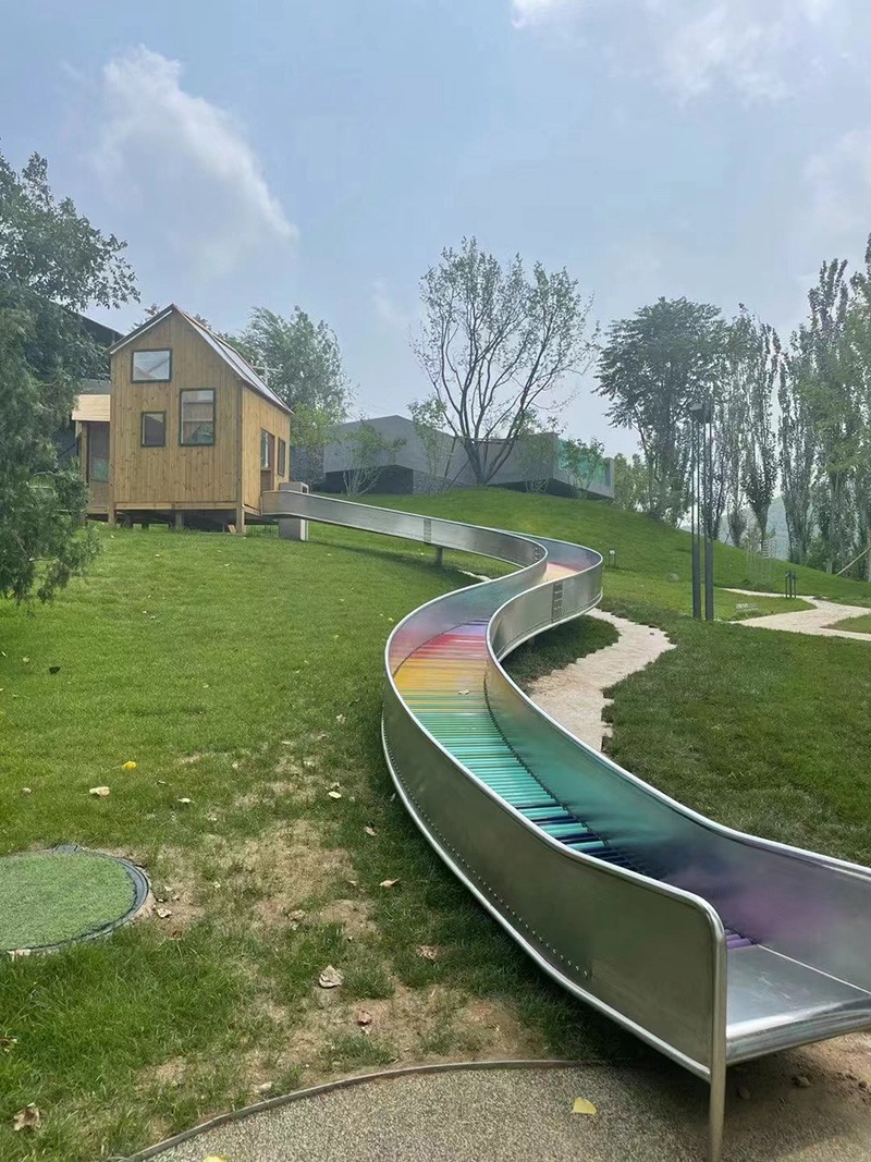 不銹鋼平板滑梯