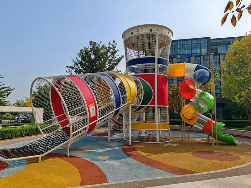 景區(qū)戶外不銹鋼滑梯