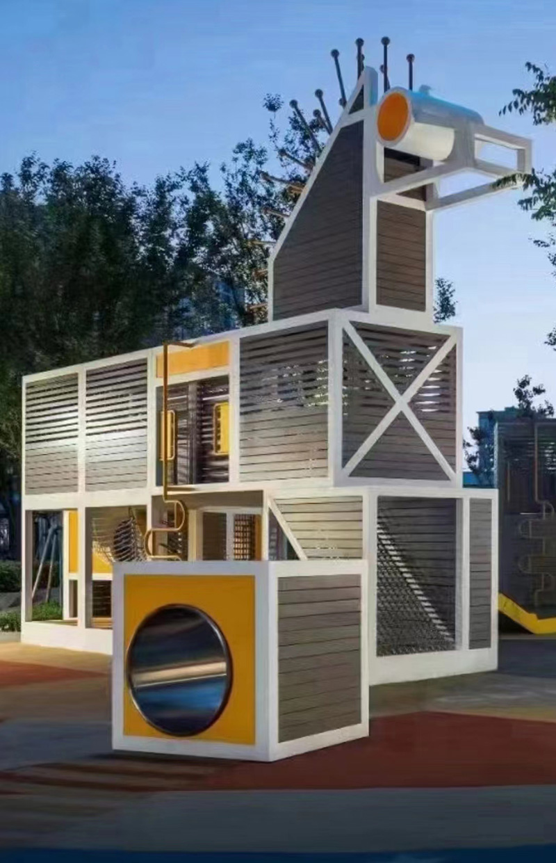 景區(qū)不銹鋼滑梯