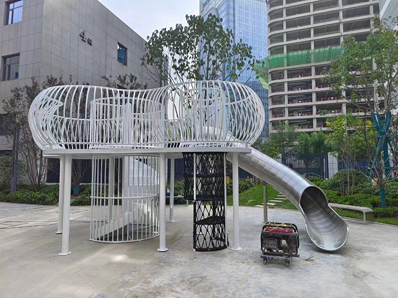 不銹鋼組合滑梯