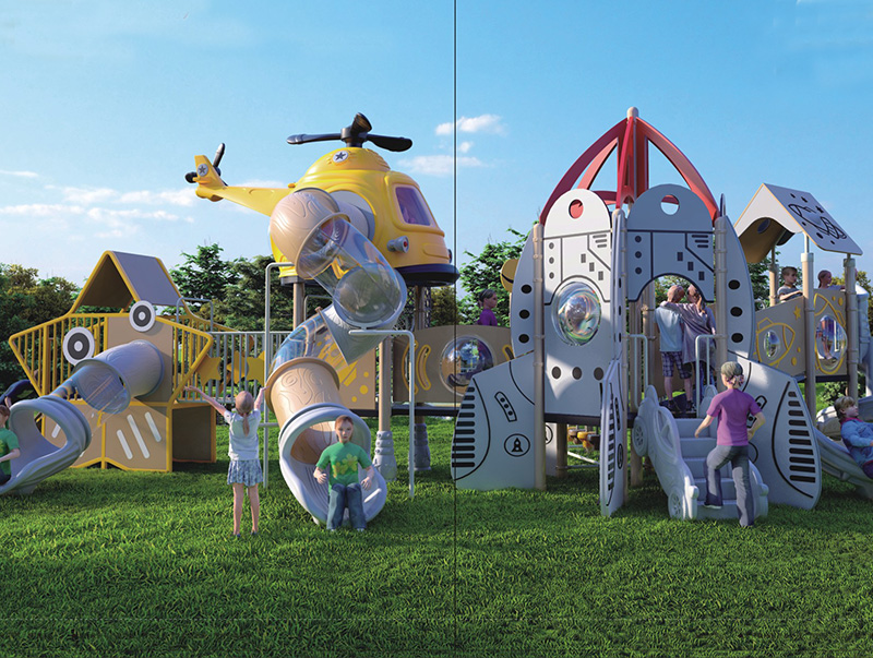 幼兒園塑料滑梯