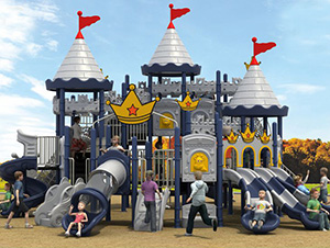 廠家直銷景區(qū)塑料組合滑梯