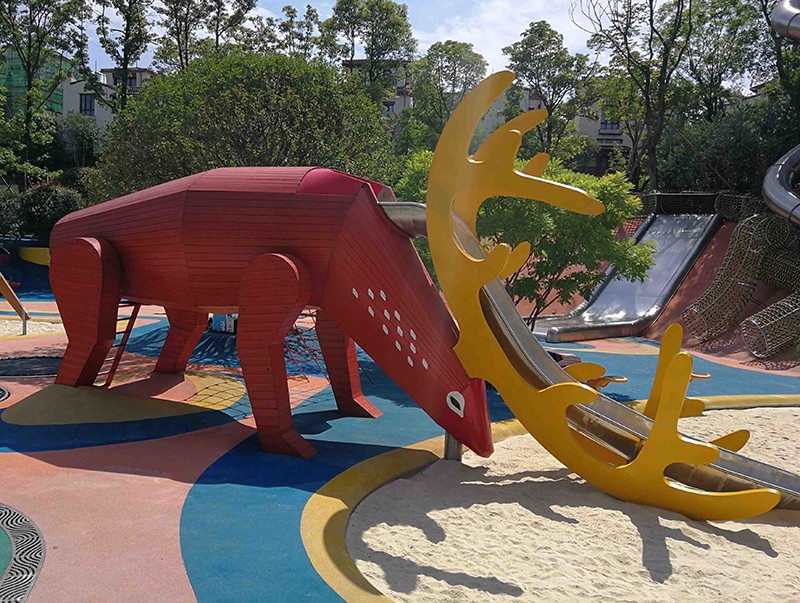 中小型麋鹿造型游樂(lè)設(shè)備