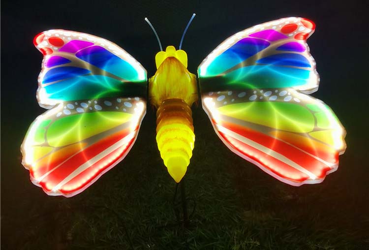 LED動(dòng)態(tài)仿真蝴蝶燈