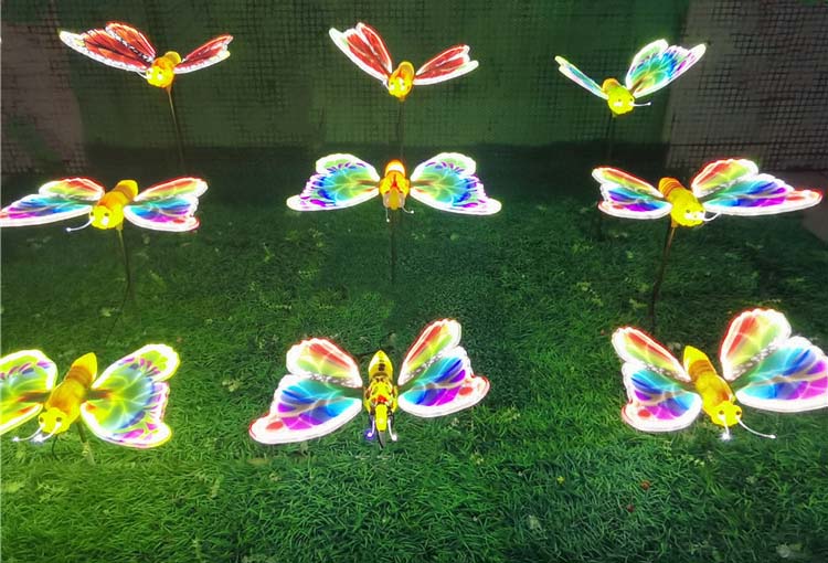 LED動(dòng)態(tài)仿真蝴蝶蜜蜂景觀燈