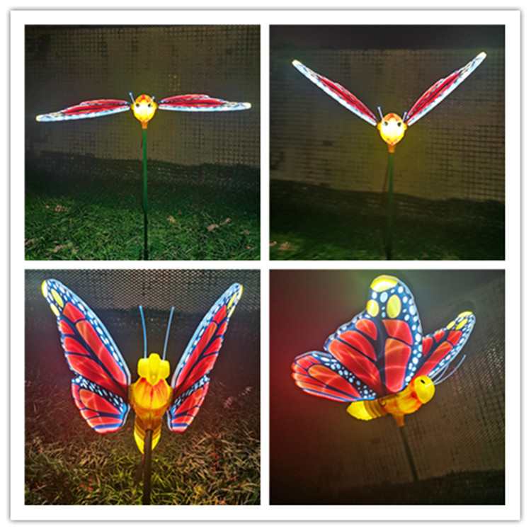 仿真蝴蝶蜜蜂景觀燈
