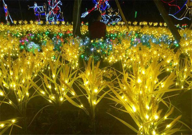 戶外LED發(fā)光麥穗燈亮化工程