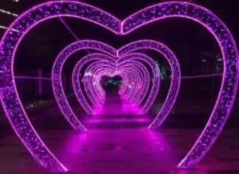 led時(shí)光隧道拱門