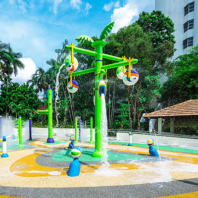 海豚社區(qū)戲水小品實拍