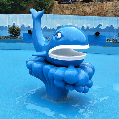 水上海豚戲水小品