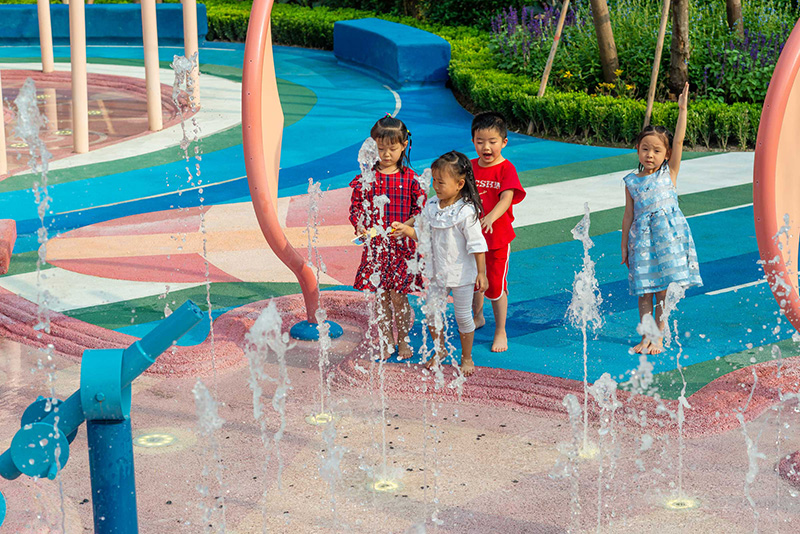 小區(qū)兒童戲水設備