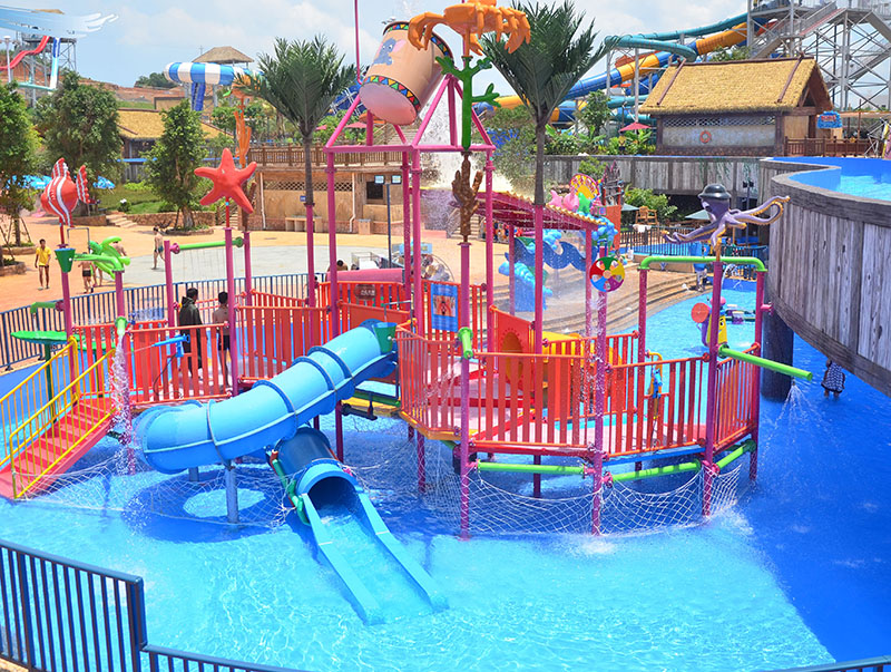 海洋主題樂園水上滑梯