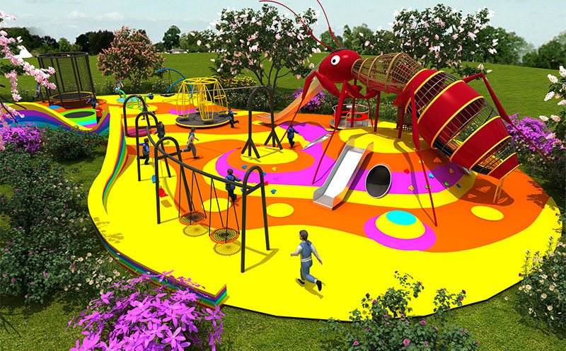 兒童游樂場(chǎng)的設(shè)計(jì)效果圖